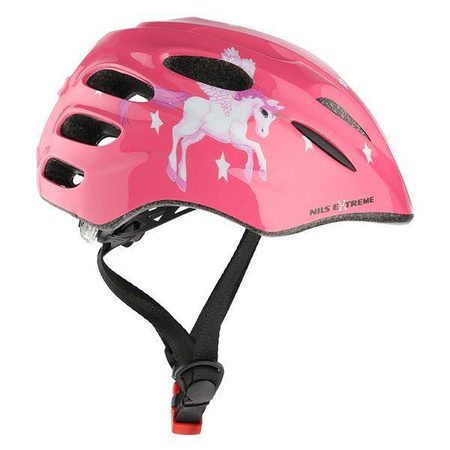 MTW01 LED pink size XS (46-54 cm) NILS Extreme helmet